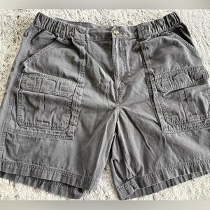 Gray Cargo Shorts